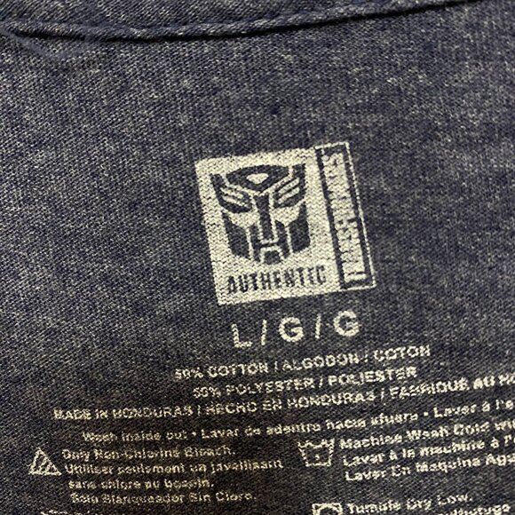 Transformer Autobots Insignia Robots in Disguise Movie Tee Large - Picture 4 of 4